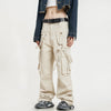 RTK (W) No. 1354 RECONSTRUCTED MULTI-POCKET STRAIGHT PANTS