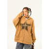 RTK (W) No. 3178 STAR GRAPHIC ZIP-UP HOODIE