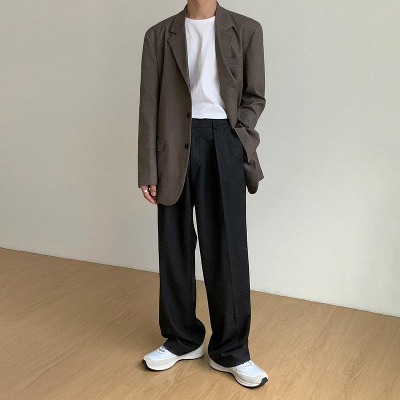 RT No. 3012 STRAIGHT WIDE PANTS