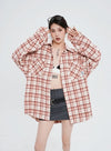 RTK (W) No. 3081 PLAID SHIRT JK