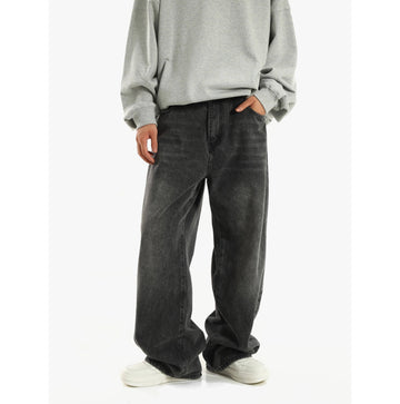 RT No. 9586 SMOKE GRAY STRAIGHT JEANS