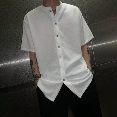RT No. 2019 BUTTON UP S/S CARDIGAN
