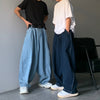 RT No. 9607 NAVY BLUE BAGGY PANTS