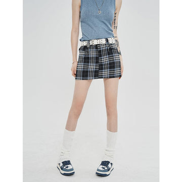 RTK (W) No. 3071 PLAID SKIRT