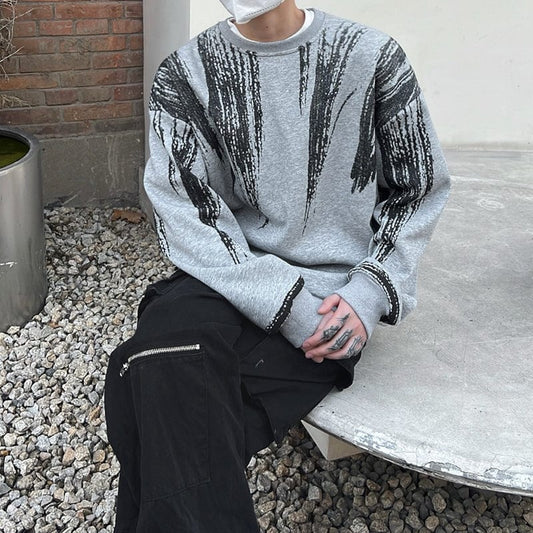 RT No. 7021 GRAY DYE PULLOVER SWEATER