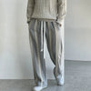 RT No. 10201 DRAWSTRING STRIPED STRAIGHT PANTS