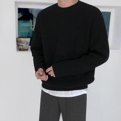RT No. 4046 ROUNDNECK KNITTED SWEATER