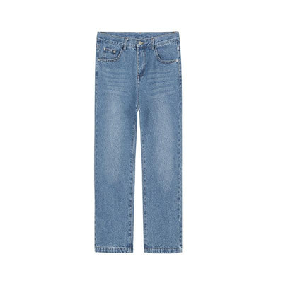 RT No. 4380 BLUE ANKLE STRAIGHT JEANS