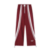 RTK (W) No. 1814 STRIPED DRAPE WIDE STRAIGHT SWEATPANTS