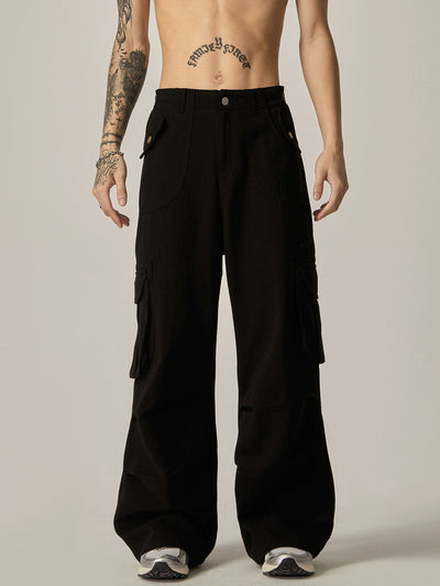 RT No. 11167 WIDE STRAIGHT CARGO PANTS