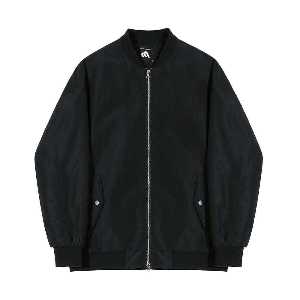 RT No. 5540 BLACK BOMBER JACKET – REALTAKAI