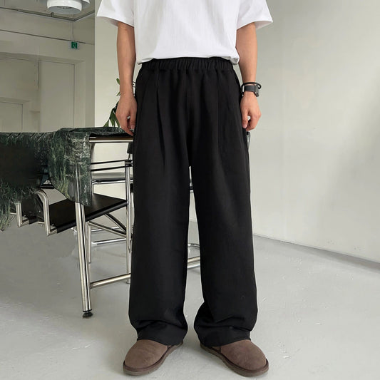 RT No. 1200 FOLDED STRAIGHT RELAX SWEATPANTS