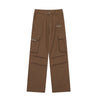 RTK (W) No. 1924 MULTI-POCKET WIDE STRAIGHT CARGO PANTS