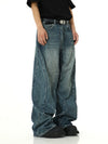 RT No. 10256 RECONSTRUCTED BAGGY DENIM JEANS