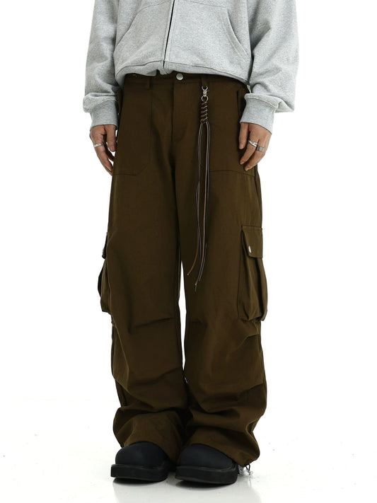 RT No. 10816 WIDE STRAIGHT CARGO PANTS