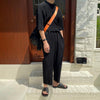 RT No. 1513 PLEATED SHIRT AND SWEATPANTS SET