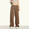 RTK (W) No. 2049 FOUR DRAWSTRING STRAIGHT SWEATPANTS