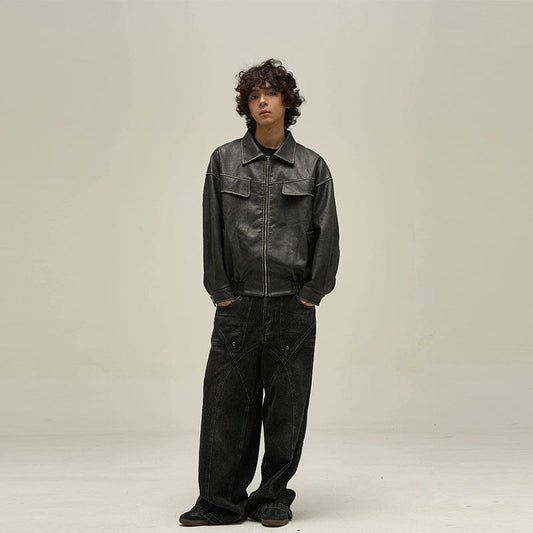 RT No. 10043 PILOT LEATHER JACKET