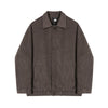 RT No. 6168 DARK BROWN WOOLEN VARSITY JK