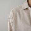 RT No. 3505 DARK CREAM CORDUROY COLLAR SHIRT