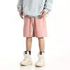 RT No. 9591 WASHED PINK DRAWSTRING SHORTS