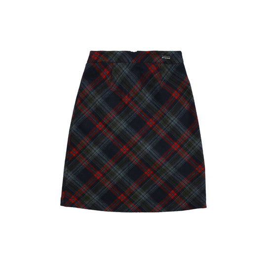 RTK (W) No. 3170 WOOLEN DIAMOND PLAID SKIRT