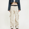 RTK (W) No. 1354 RECONSTRUCTED MULTI-POCKET STRAIGHT PANTS