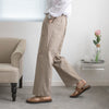 RT No. 9079 LINEN WIDE PANTS