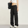 RTK (W) No. 1381 DRAWSTRING MULTI-POCKET STRAIGHT PANTS