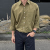 RT No. 9377 SOLID CASUAL BUTTON-UP SHIRT