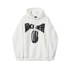 RT No. 6576 LETTERED PRINTED PULLOVER HOODIE