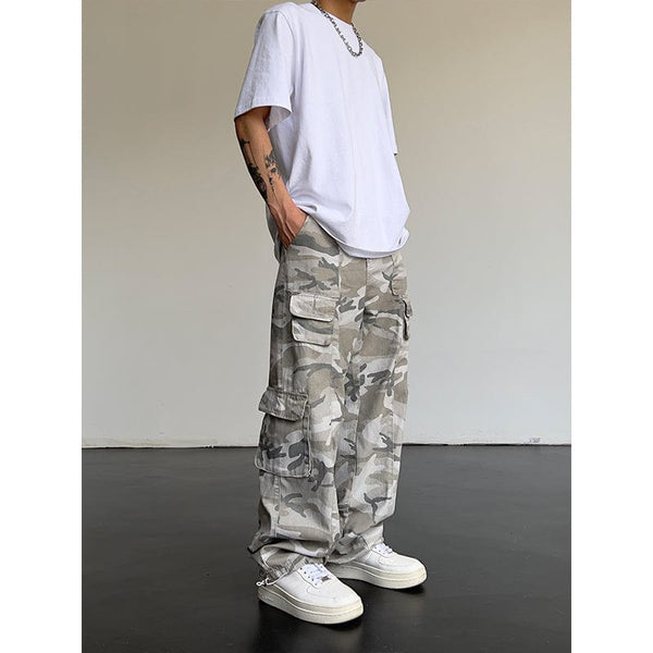 RT No. 9598 CAMO GRAY PANTS – REALTAKAI