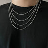 EVERYDAY SNAKE BONE CHAIN NECKLACE