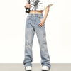 RTK (W) No. 3049 LIGHT BLUE STRAIGHT DENIM JEANS