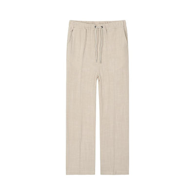 RT No. 1748 LINEN ANKLE WIDE PANTS