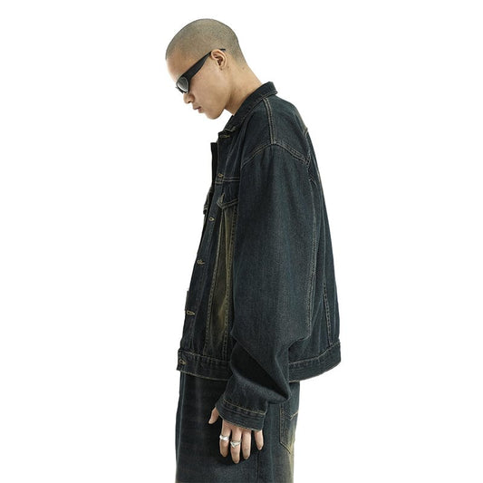 RT No. 9723 WASHED BLUE DENIM JACKET