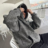 RT No. 7020 TWEED PULLOVER HOODIE