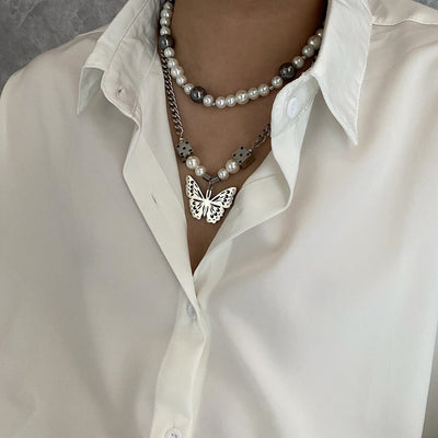 WHITE PEARL NECKLACE