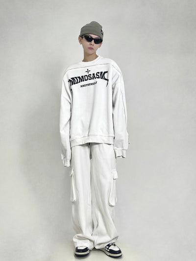RT No. 9226 OVERSIZE LETTER SWEATER