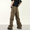 RTK (W) No. 1916 STRAIGHT WIDE CARGO PANTS