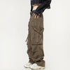 RTK (W) No. 1354 RECONSTRUCTED MULTI-POCKET STRAIGHT PANTS