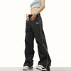 RTK (W) No. 3409 DRAWSTRING STRIPED TRACK PANTS