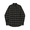 RT No. 1467 BLACK PLAID SHIRT