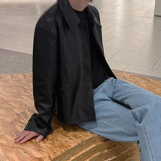 RT No. 9406 BLACK LEATHER JACKET