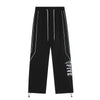 RTK (W) No. 1809 STRIPED WIDE STRAIGHT SWEATPANTS