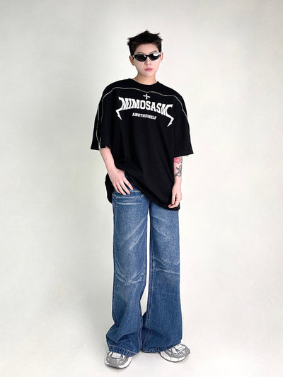 RT No. 9227 OVERSIZE LETTER TEE