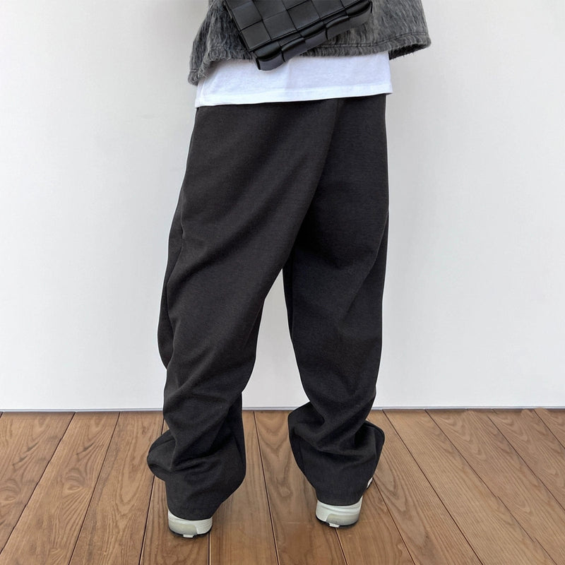 RT No. 10886 CASUAL WIDE STRAIGHT PANTS