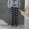 RT No. 2715 WIDE PLAID PANTS