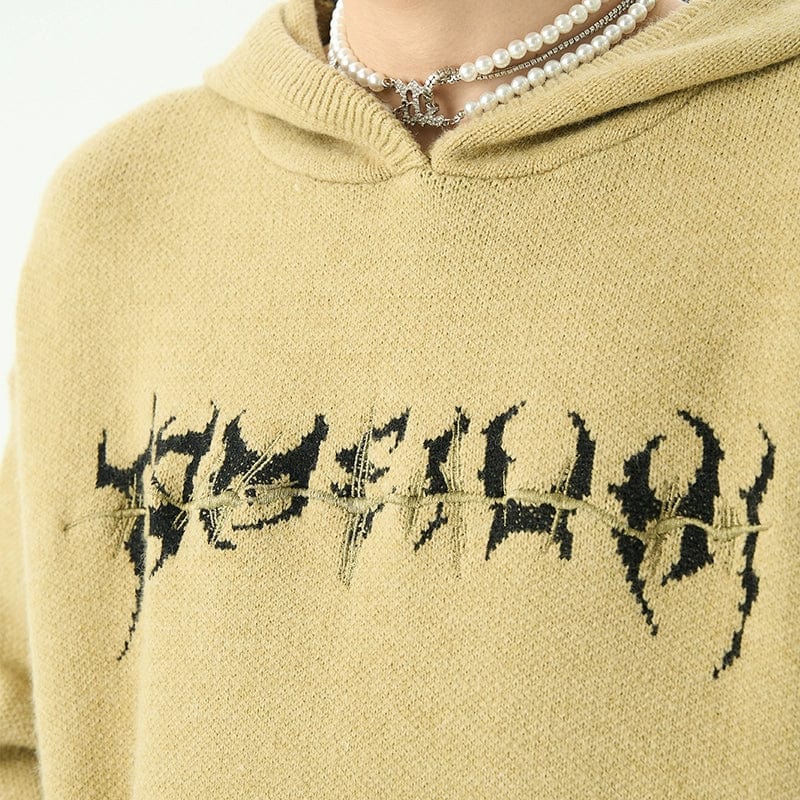 RT No. 10128 KNIT CENTIPEDE PULLOVER HOODIE