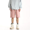 RT No. 9591 WASHED PINK DRAWSTRING SHORTS